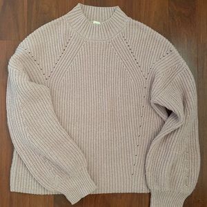 GAP chunky mock neck sweater